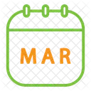 Calendario de marzo  Icon