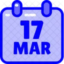 Calendario de marzo  Icono