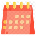 Calendario de mesa  Icon