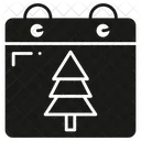 Calendário de Natal  Ícone