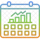 Calendário de negócios  Ícone