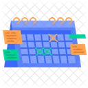 Calendário de negócios  Ícone