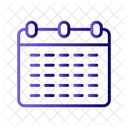Calendário de negócios  Ícone
