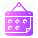 Calendario De Parede Hora Data Icon
