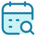 Calendario De Pesquisa Icon
