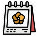 Calendario Primavera Calendario Icono