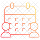 Calendario de reuniones  Icono