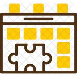 Calendário de trabalho  Ícone