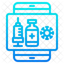 Calendario de vacunación en línea  Icono