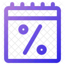 Calendário de descontos  Icon