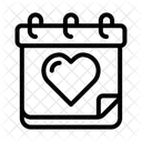 Calendario Data Planejador Ícone