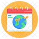 Calendário ecológico  Icon