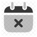 Eliminar Calendario Icono