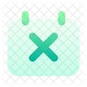 Eliminar calendario  Icon