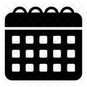 Calendario Degli Eventi Appuntamento Programma Icon