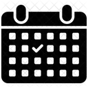 Calendario Dellorganizzatore Di Eventi Appuntamento Programma Icon