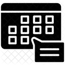 Calendario degli eventi  Icon