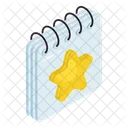 Calendario Favorito Agenda Favorita Planejador Ícone