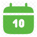 Fecha Calendario Calendario Fecha Icono