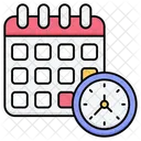 Horario Horario Leccion Icono