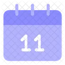 Calendario Horario Planificador Icono