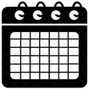 Calendario  Icono