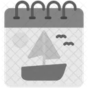 Calendario Fecha Seguimiento Icono