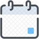 Calendario Fecha Horario Icono
