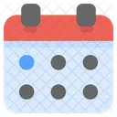 Calendario Hora Fecha Icono