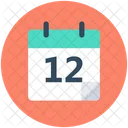 Calendario Horario Fecha Icono