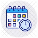 Calendario Fecha Hora Icono