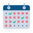 Evento Procesamiento Calendario Icono