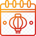 Calendario Chines Ano Novo Ícone