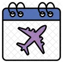 Pagina Mes Fecha Icono