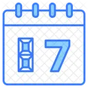 Calendario Evento Horario Icono