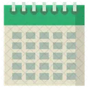 Calendario Fecha Horario Icono