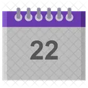 Calendario Fecha Horario Icono