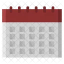 Calendario Fecha Horario Icono