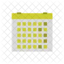 Calendario Fecha Horario Icono