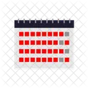 Calendario Fecha Horario Icono
