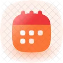 Calendario Fecha Hora Icono