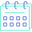 Conjunto de ícones de calendário  Ícone