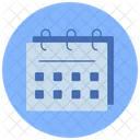 Conjunto De Icones De Calendario Calendario Icone Ícone