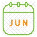 Calendario de junio  Icon