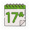 Calendario de marzo  Icono