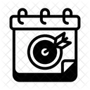 Calendario Data Planejador Ícone