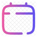 Calendario Minimalista Programacao Data Ícone