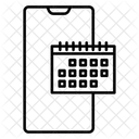 Data Calendario Smartphone Tudo Ícone