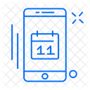Calendario Celular Data Ícone