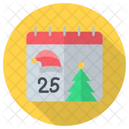 Calendario de Navidad  Icono